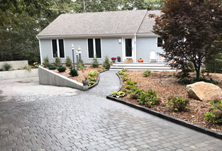 Provincetown Cobble Driveway